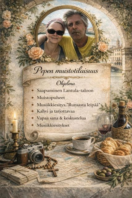 Muistotilaisuuden ohjelma