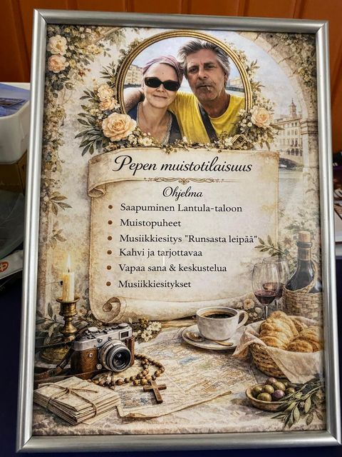 Muistotilaisuudesta